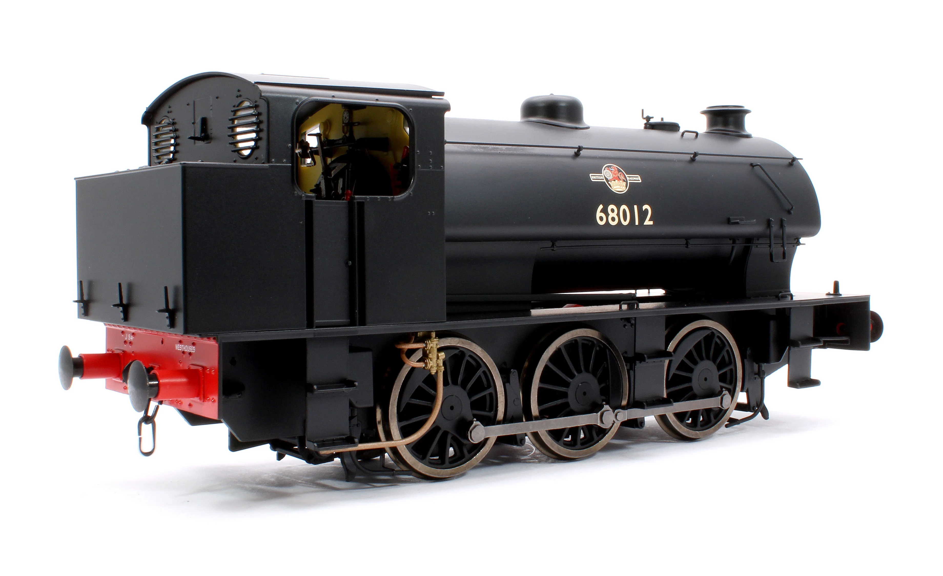 7S-094-004D J94 Austerity BR Black Late Crest 68012 0-6-0 locomotive - DCC Fitted - Image 3