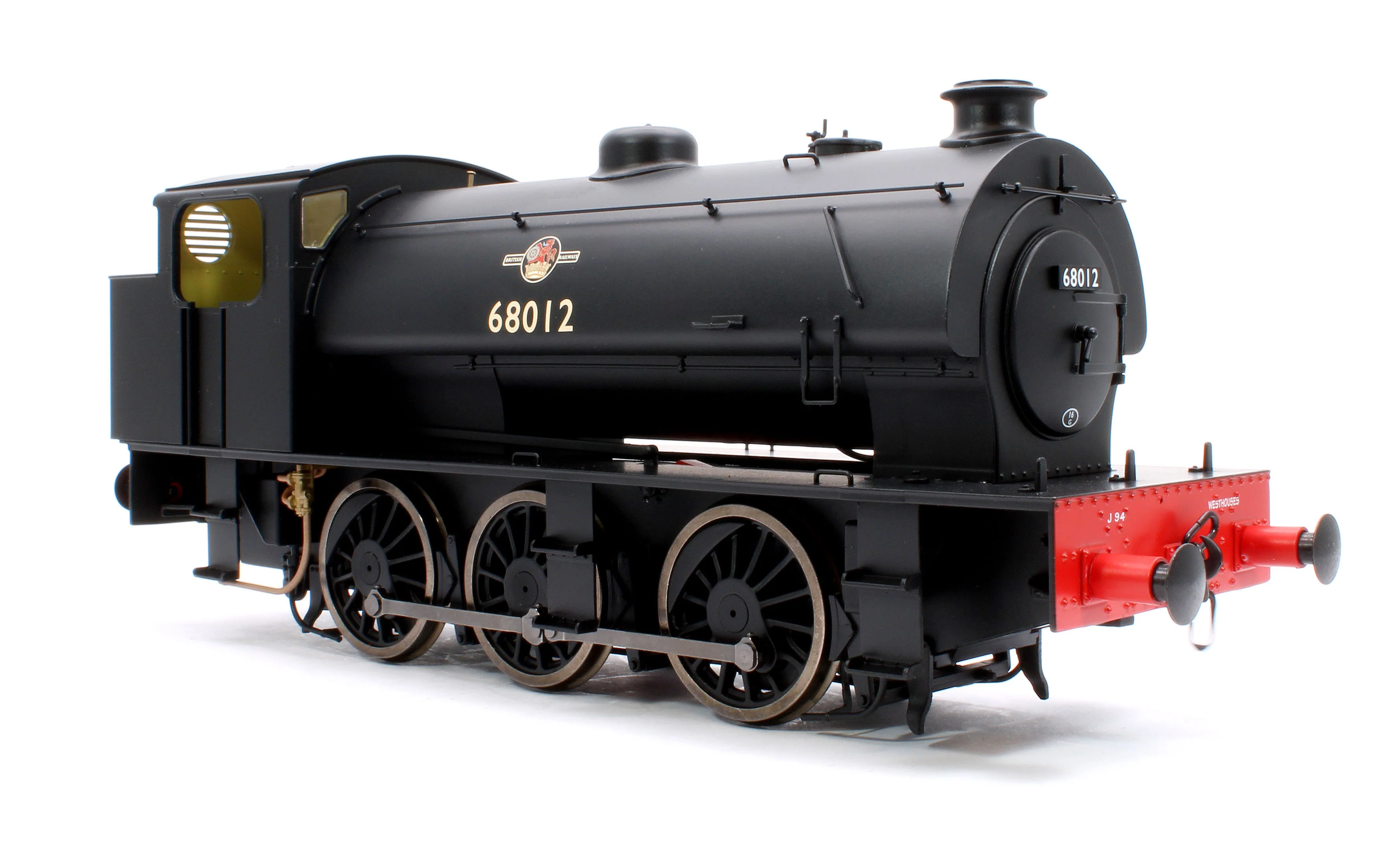 7S-094-004D J94 Austerity BR Black Late Crest 68012 0-6-0 locomotive - DCC Fitted - Image 4