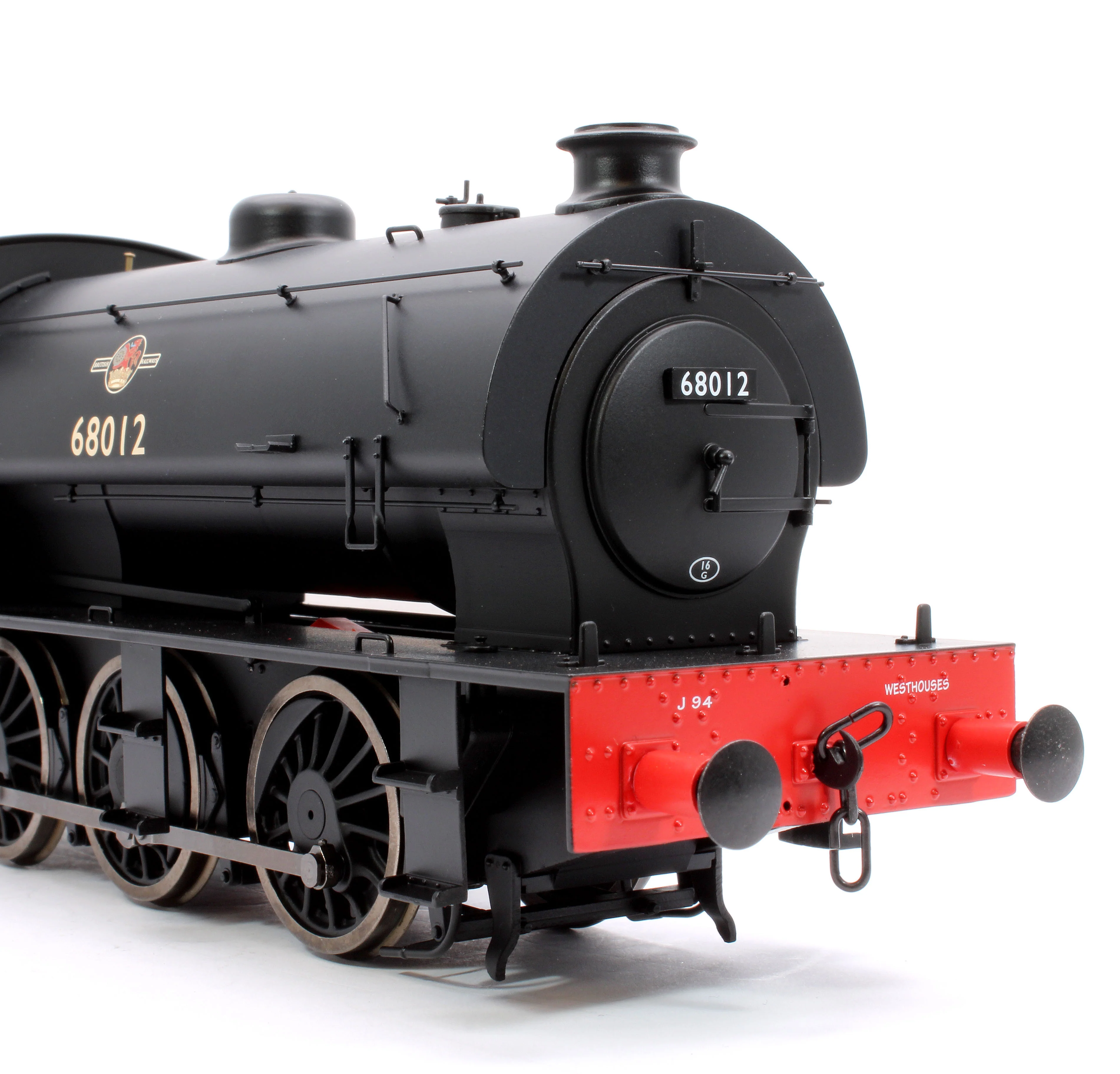 7S-094-004D J94 Austerity BR Black Late Crest 68012 0-6-0 locomotive - DCC Fitted - Image 7