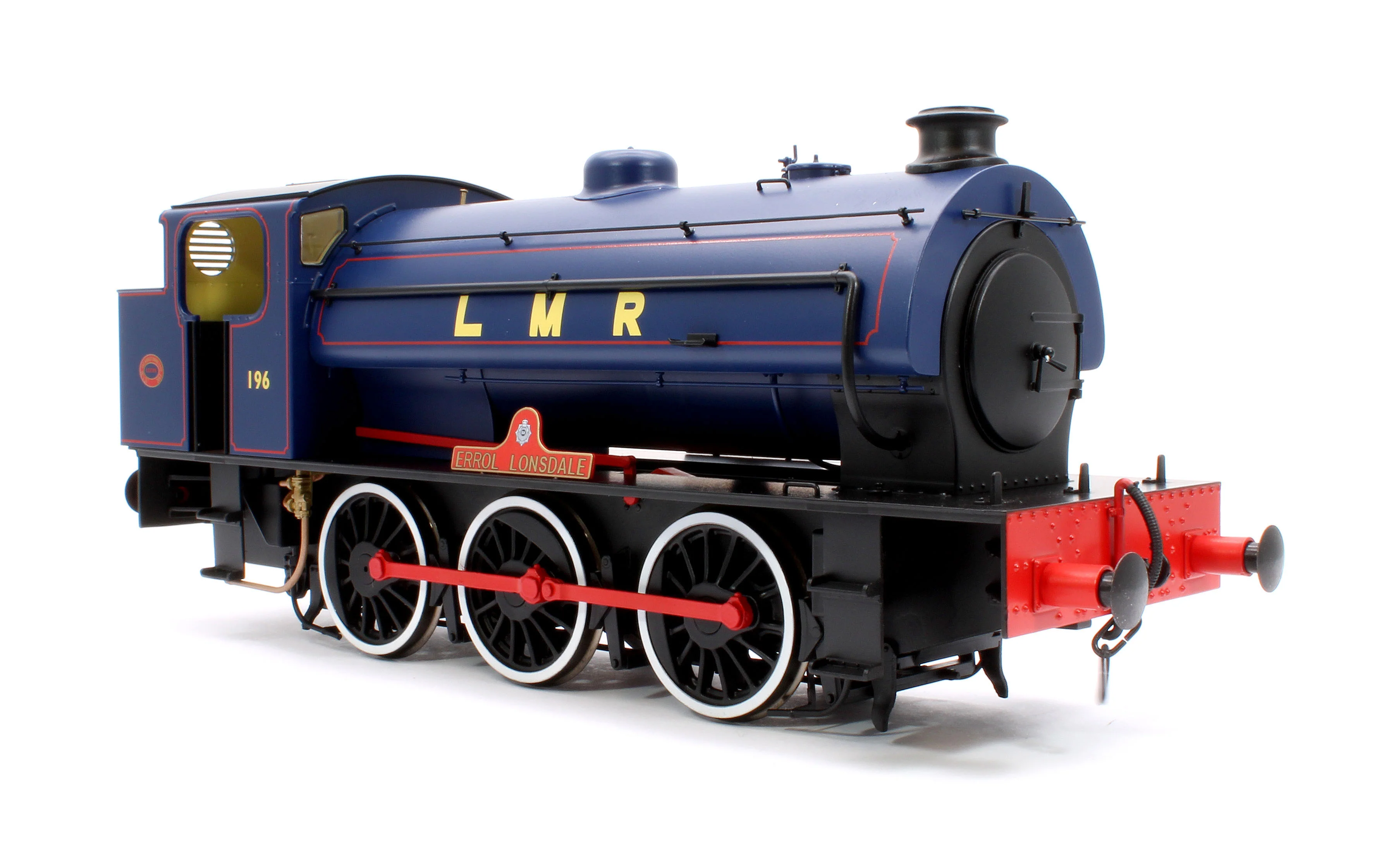 7S-094-010D J94 Austerity LMR Lined Blue Errol Lonsdale 196 0-6-0 locomotive - DCC Fitted - Image 4