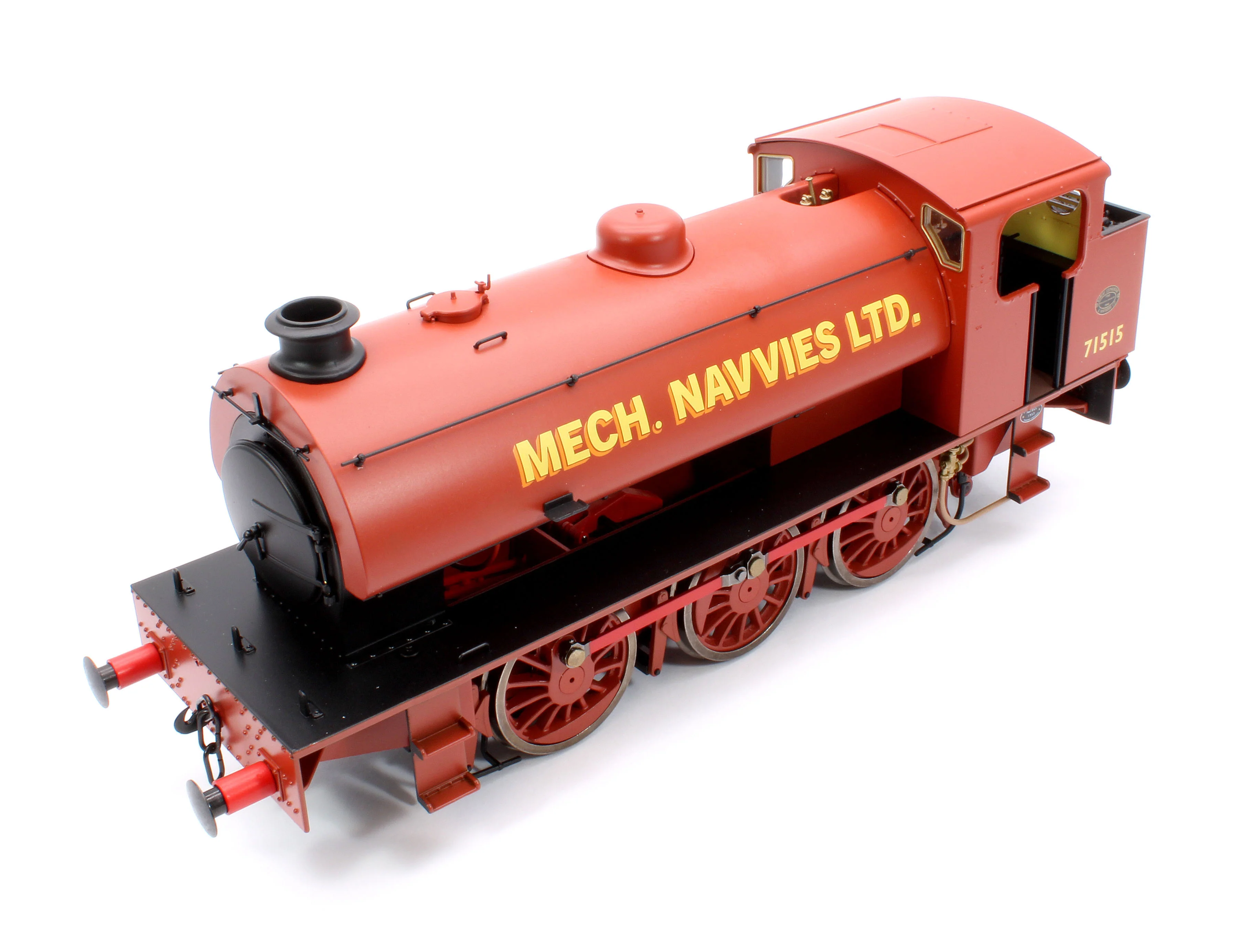 7S-094-009D J94 Austerity Mech Navvies Red 71515 0-6-0 locomotive - DCC Fitted - Image 9