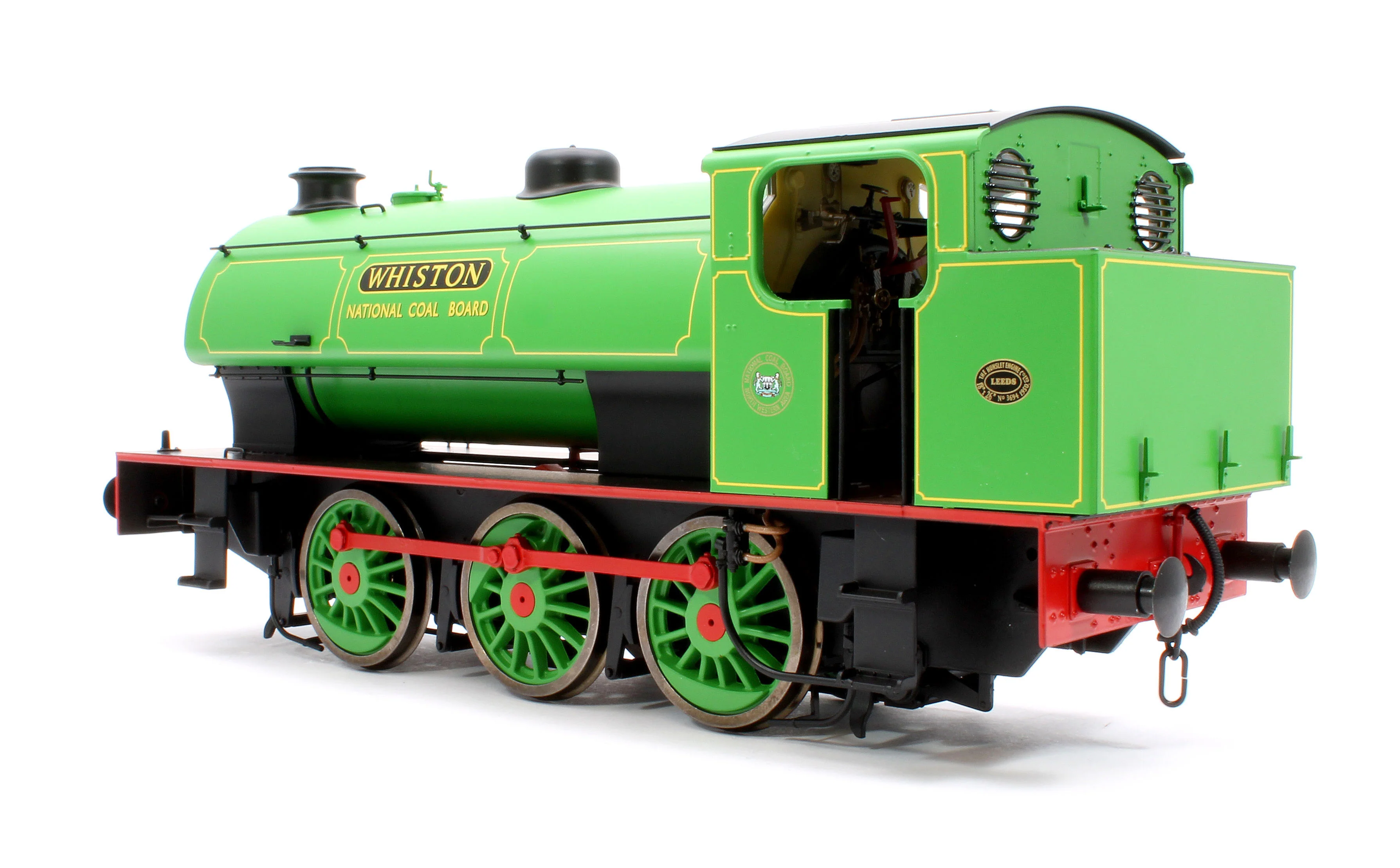 7S-094-007D J94 Austerity NCB Lined Green Whiston 0-6-0 locomotive - DCC Fitted - Image 2