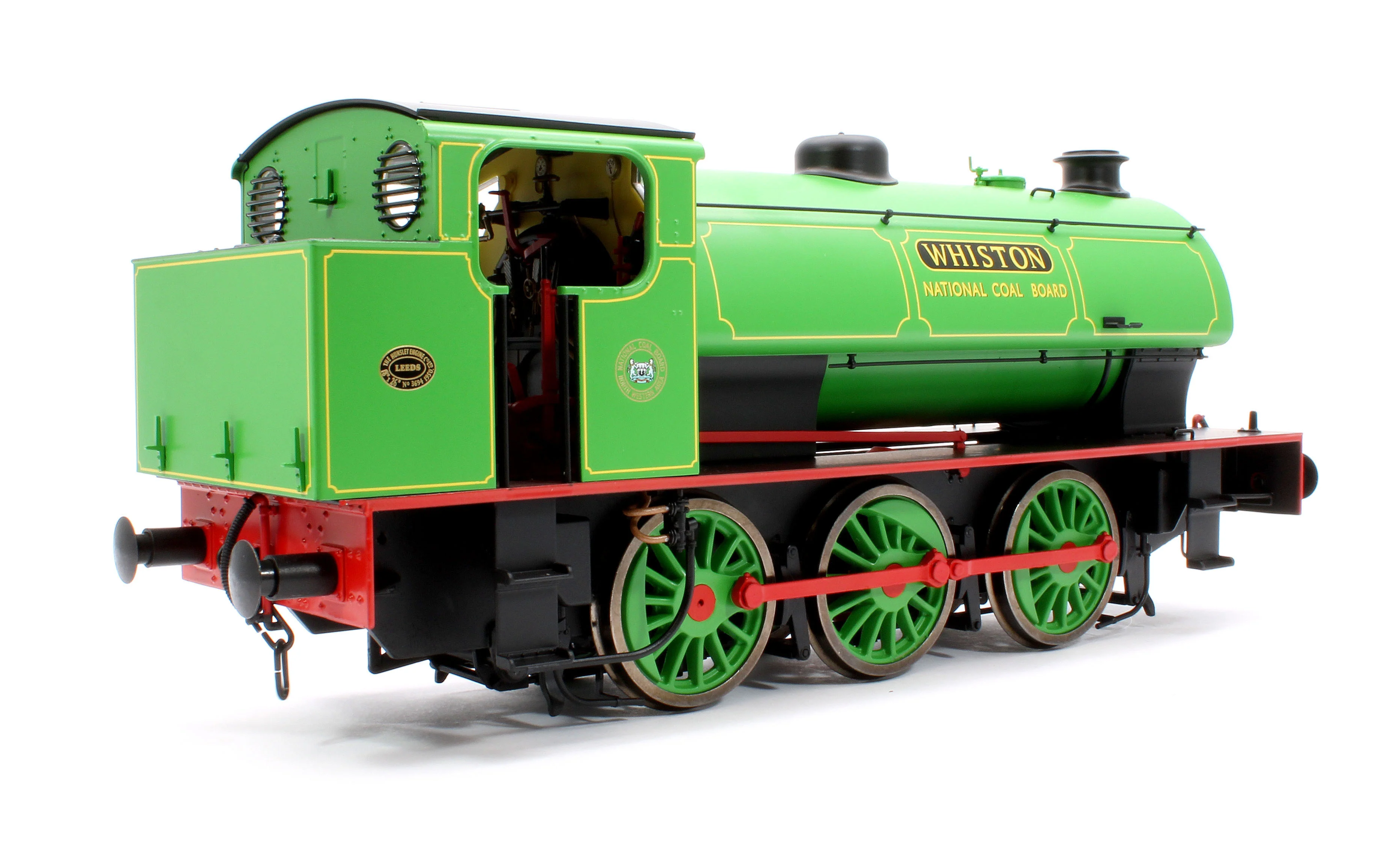 7S-094-007D J94 Austerity NCB Lined Green Whiston 0-6-0 locomotive - DCC Fitted - Image 3