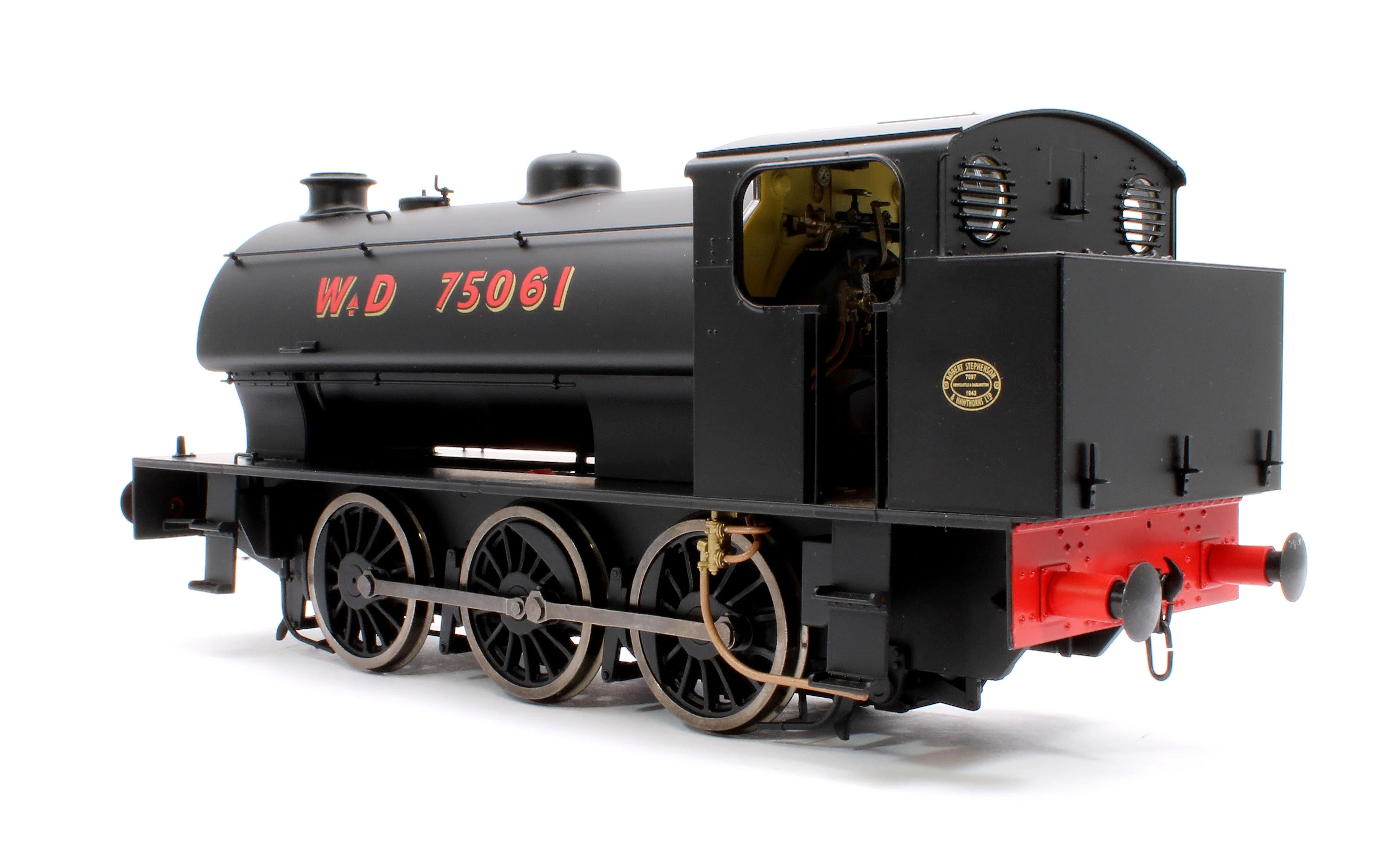 7S-094-005S J94 Austerity WD Black 75061 0-6-0 locomotive - DCC Sound - Image 2