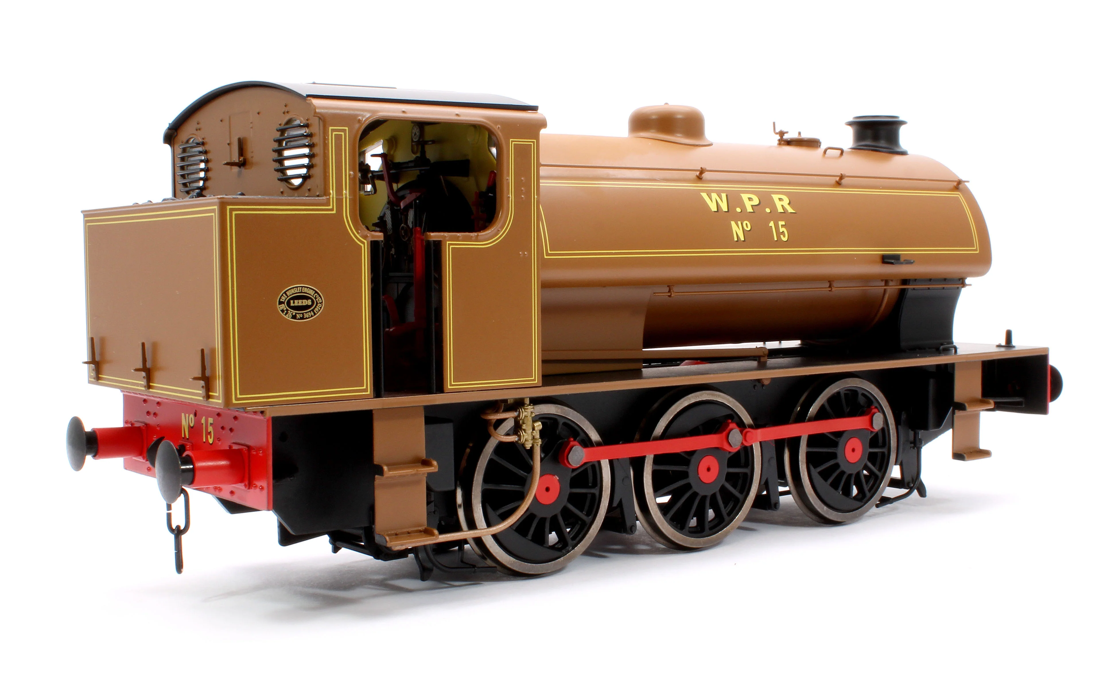 7S-094-006S J94 Austerity Wemyss WPR Lined Brown No 15 0-6-0 locomotive - Sound Fitted - Image 3