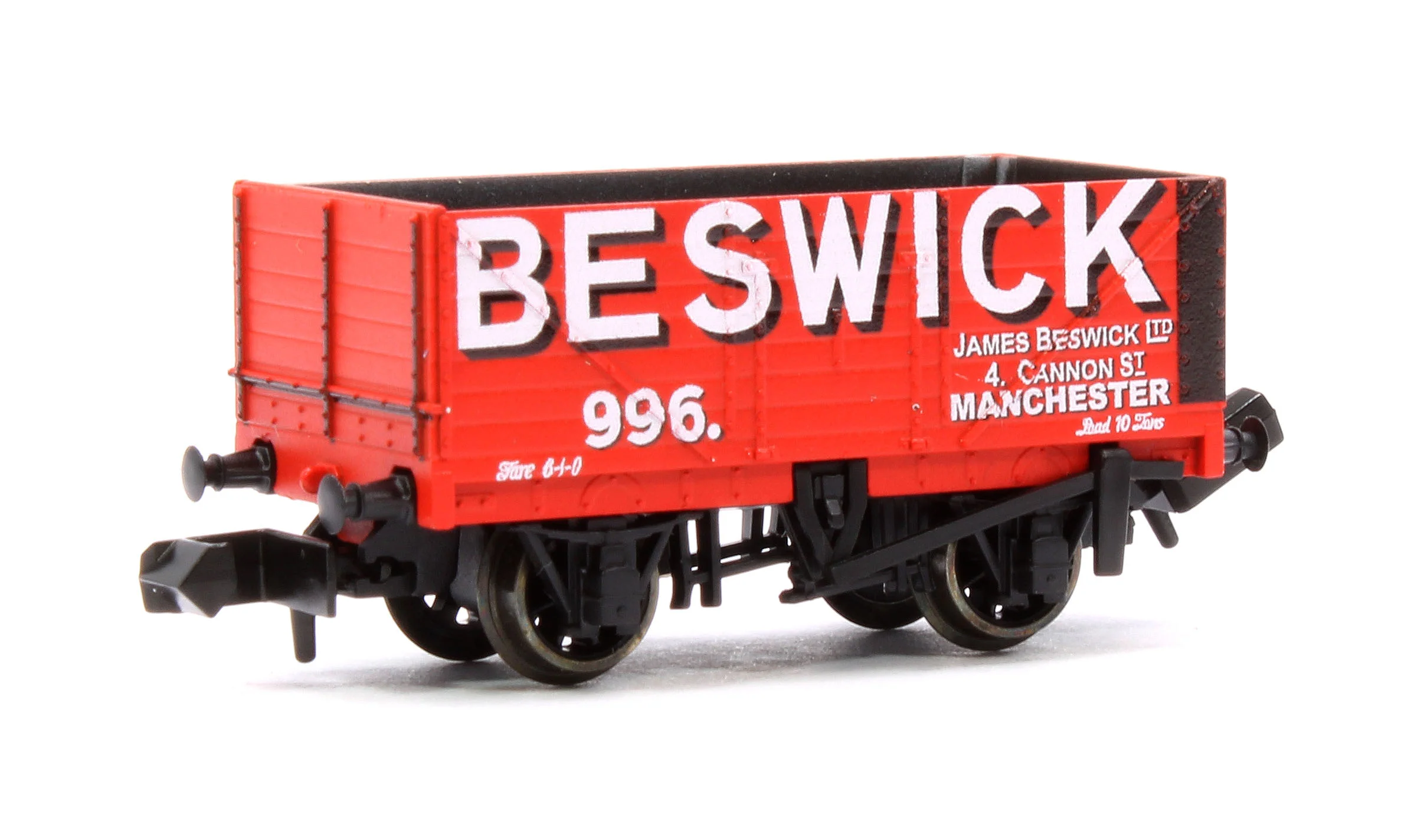 NR7020P James Beswick Ltd, Manchester 7 Plank Wagon No.996