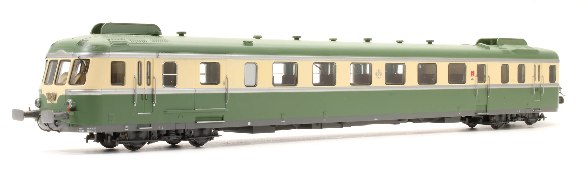 HJ2429S Pre-Owned SNCF RGP II X2719 Diesel Railcar & XRAB Trailer - DCC Sound - Image 2