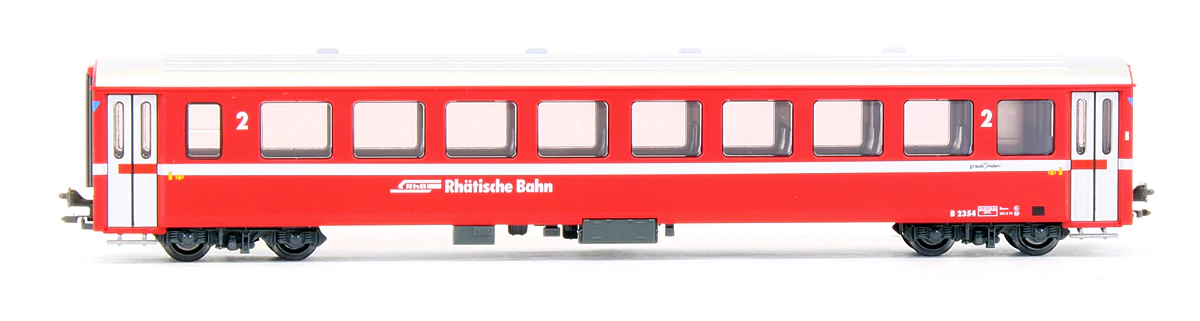 10-1413 -177598 RhB EW1 Red 4 Coach Set (4) - Image 5