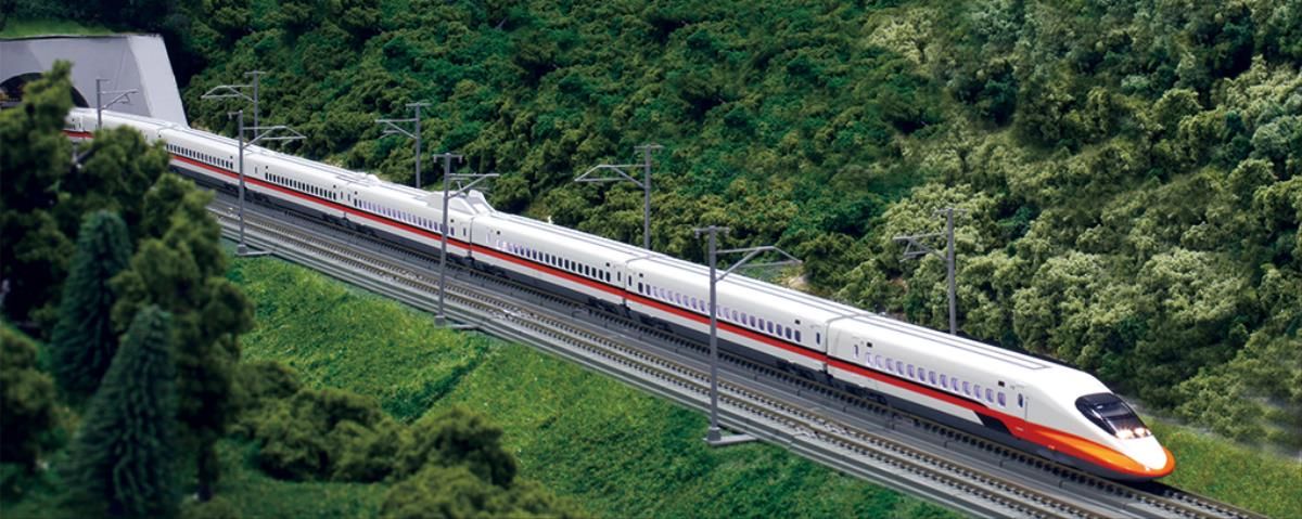 10-1616 Taiwan High Speed Rail 700T EMU 6 Car Powered Set