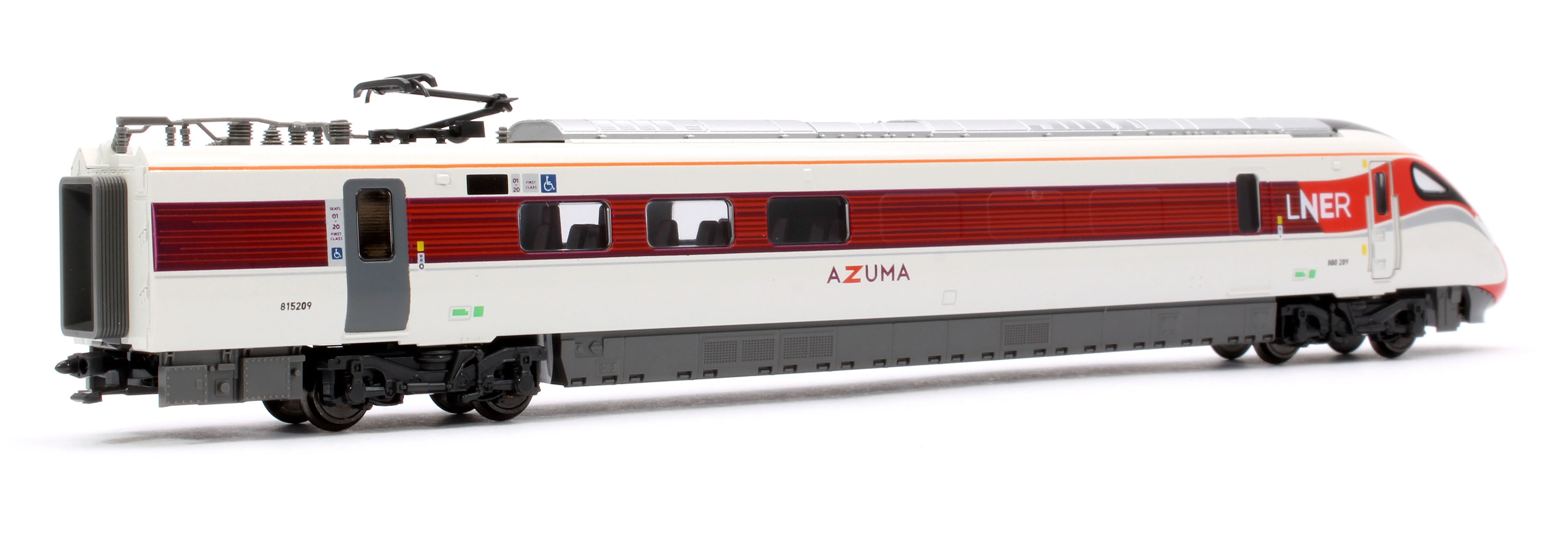 10-1674 -82269 Class 800/2 LNER Azuma 800 209 5 Car EMU - Image 14