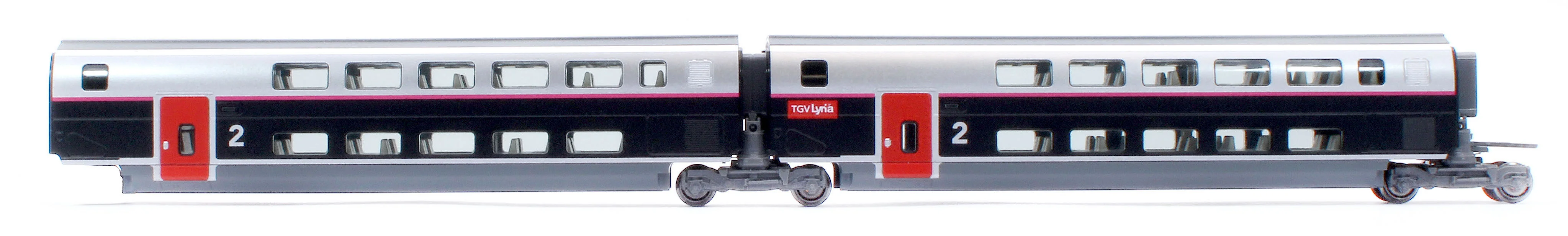 10-1762 -50128 TGV Lyria Euroduplex 10 Car Powered Set VI - Image 10