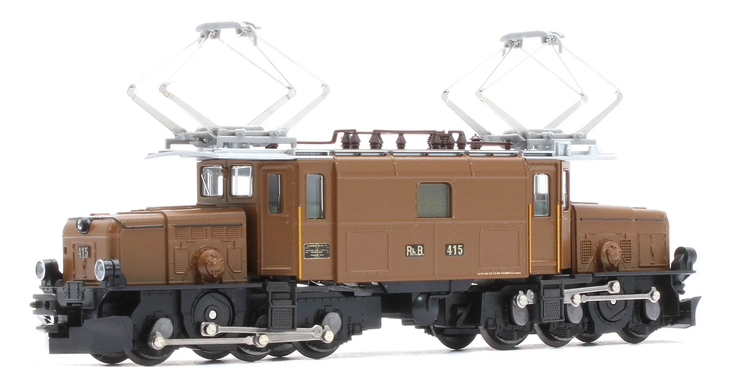 10-1987 RhB Ge6/6 I 415 Crocodile Electric Passenger Train Pack IV - Image 6