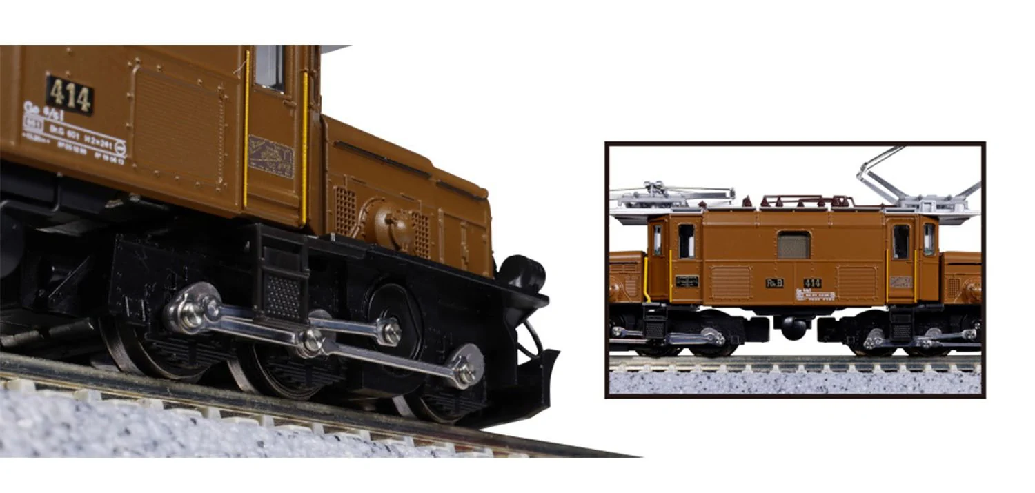 10-1987S RhB Ge6/6 I 415 Electric Passenger Train Pack IV - DCC-Sound - Image 3