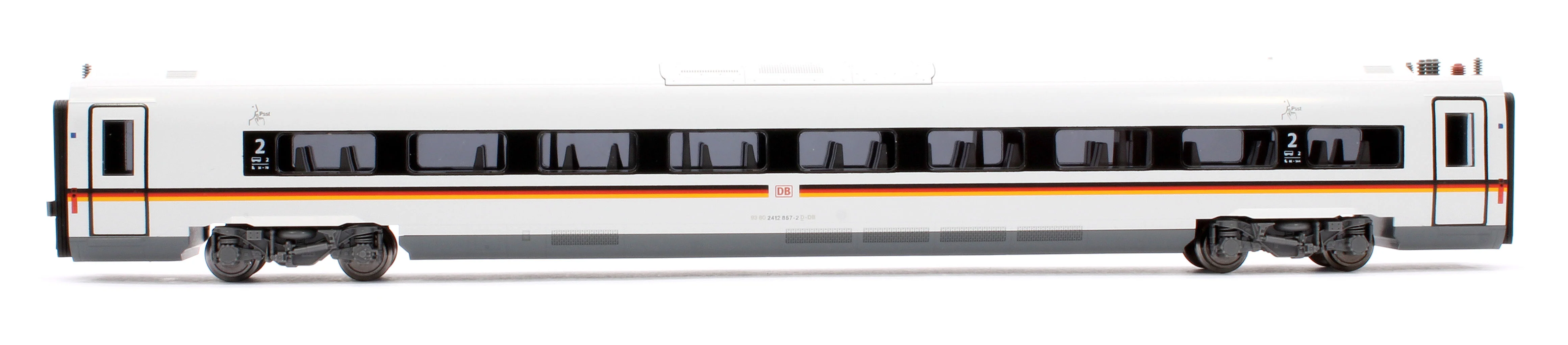 10-2024 45566 DBAG BR412 057 ICE4 German Stripe EMU 7 Car Powered Set VI - Image 5