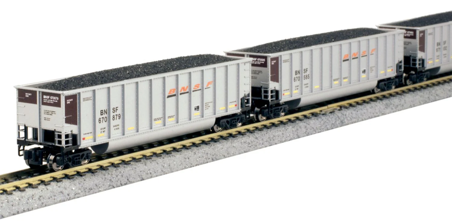 106-4633 Bethgon Coalporter Wagon Set (8) BNSF Swoosh
