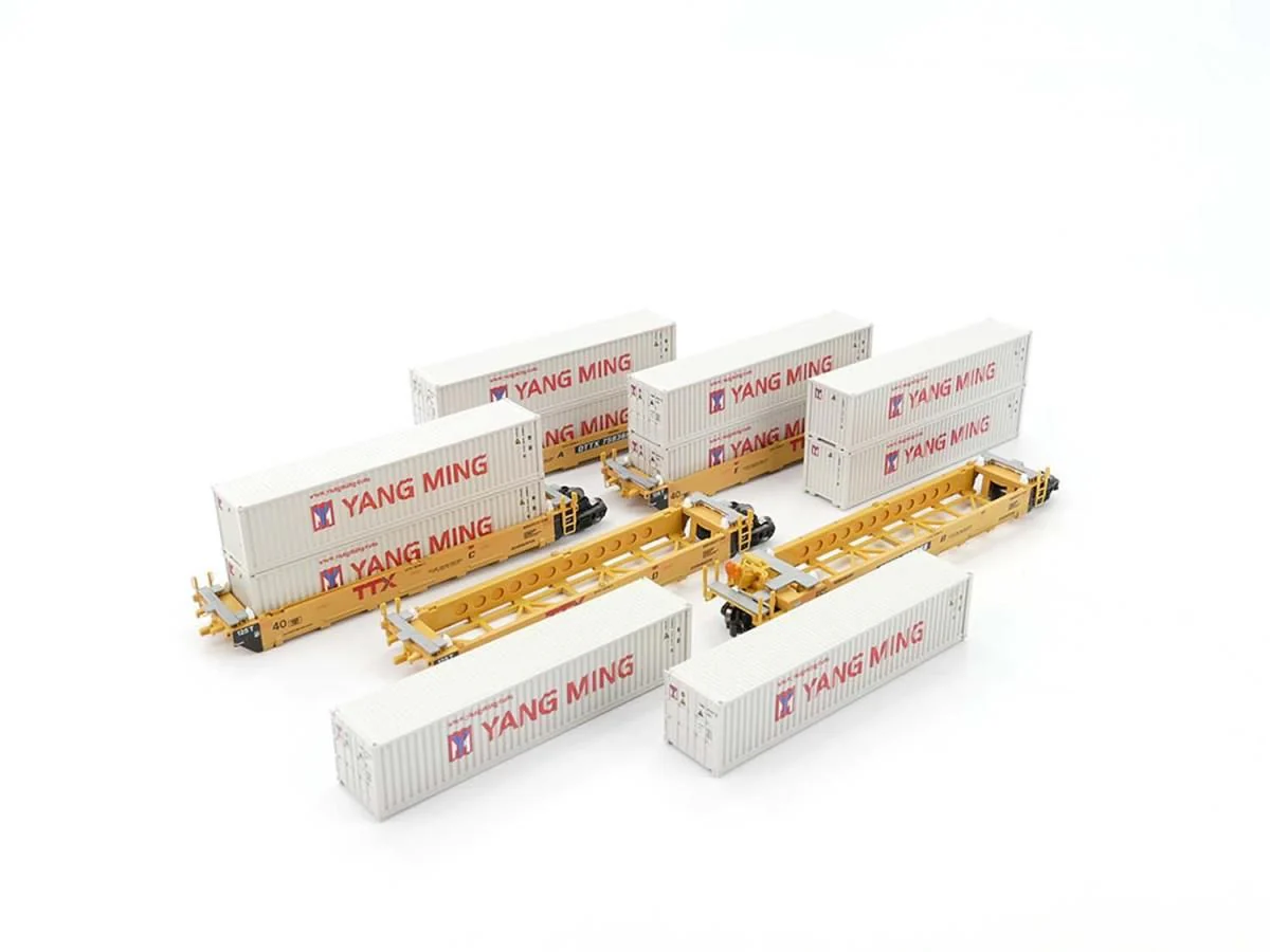 106-6213 Gunderson MAXI-I 5 Unit Set TTX 759368 - Image 2