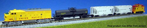106-6272-S Union Pacific EMD F7 Freight Train Pack - DCC-Sound
