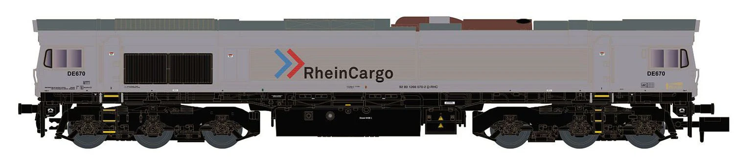 10837S RheinCargo Class 66 Diesel Locomotive VI - DCC-Sound