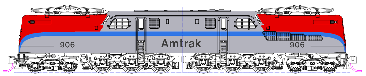 137-2025 GG1 Amtrak Ph1 906