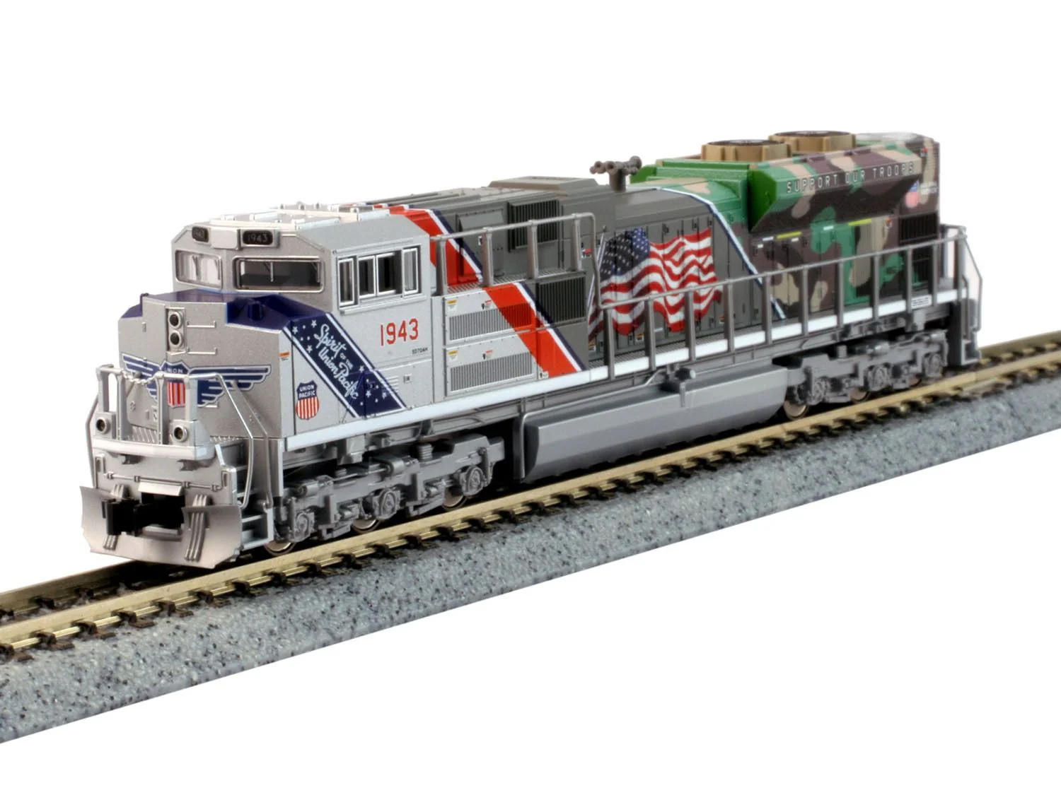 176-1943-S EMD SD70ACe Union Pacific 1943 The Spirit - DCC-Sound