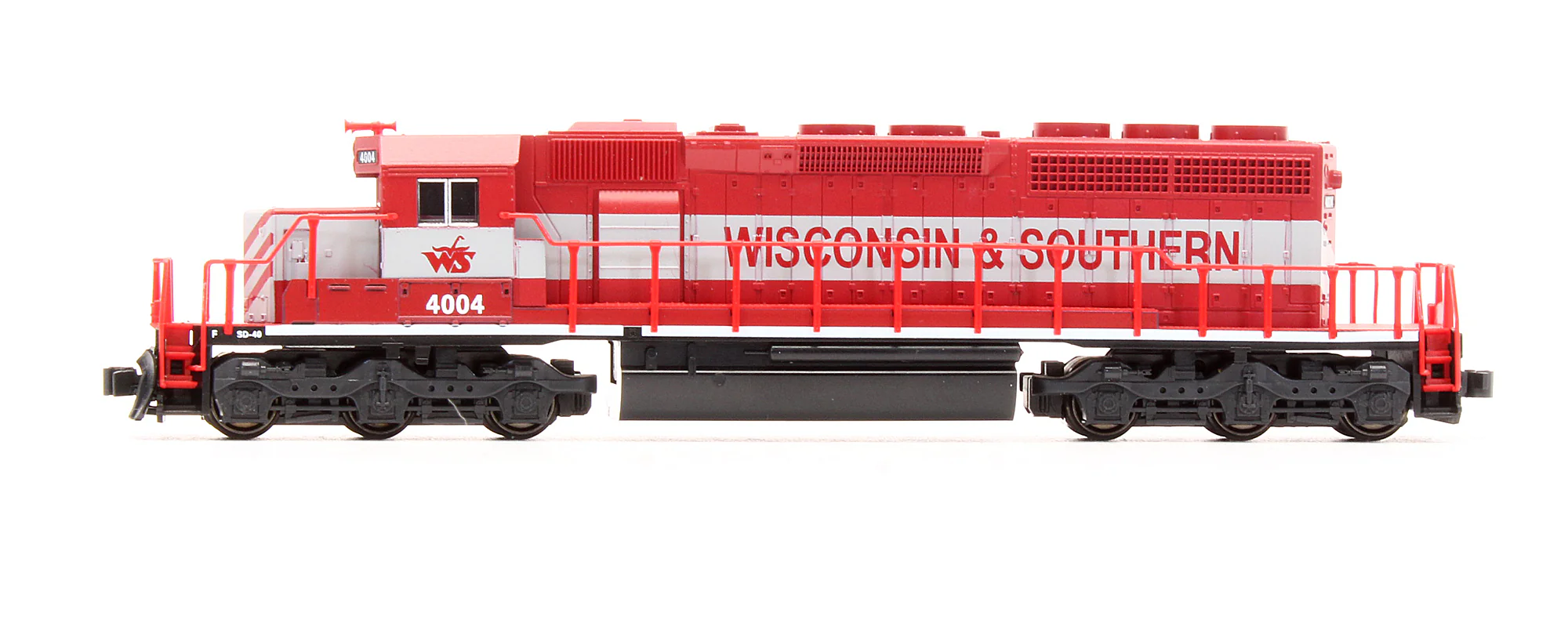 176-4814 Pre-Owned SD40-2 Early With Dynamic Brake Diesel Locomotive Wisconsin & Southern - Road #4004 - Image 4