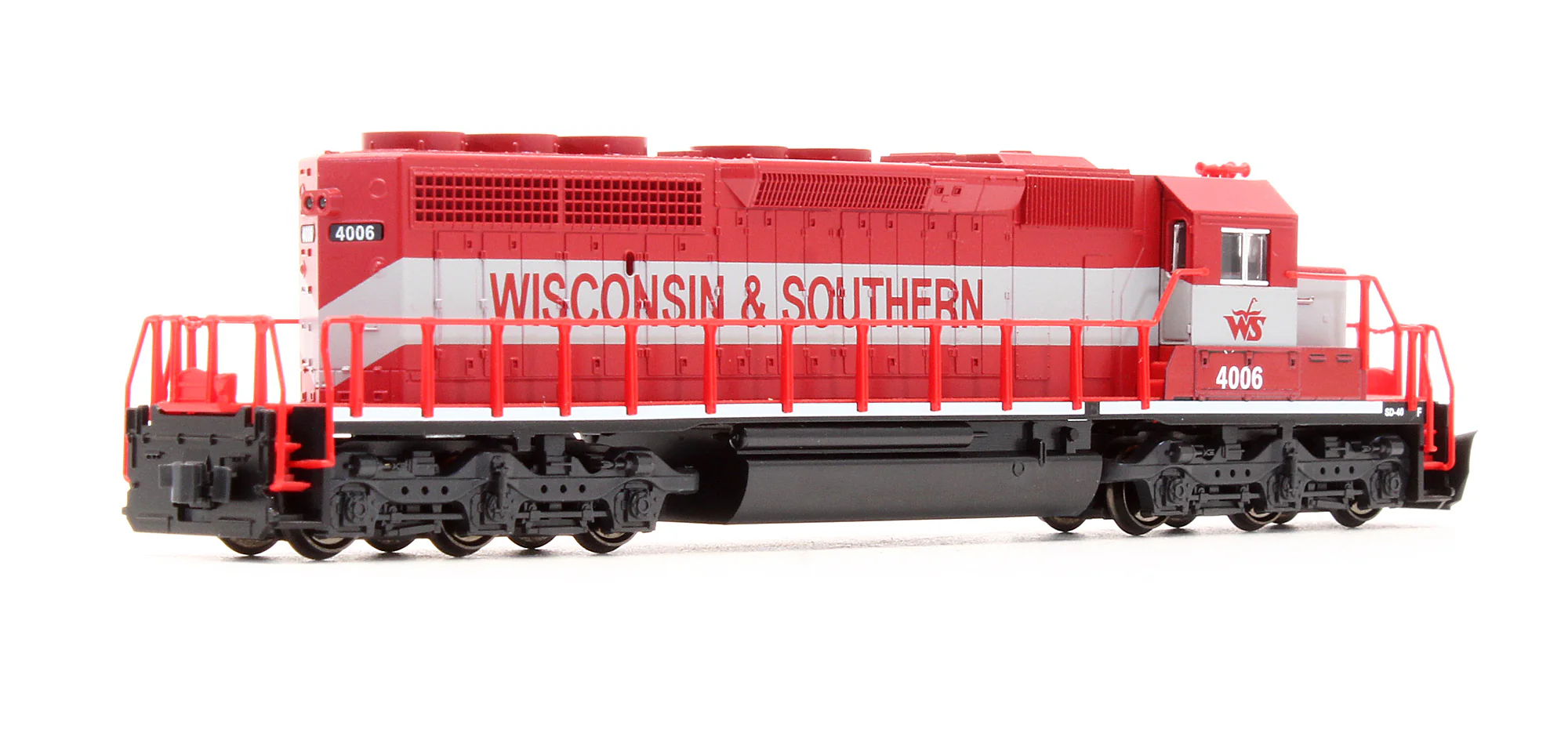 176-4815 Pre-Owned SD40-2 Early With Dynamic Brake Diesel Locomotive Wisconsin & Southern - Road #4006 - Image 2
