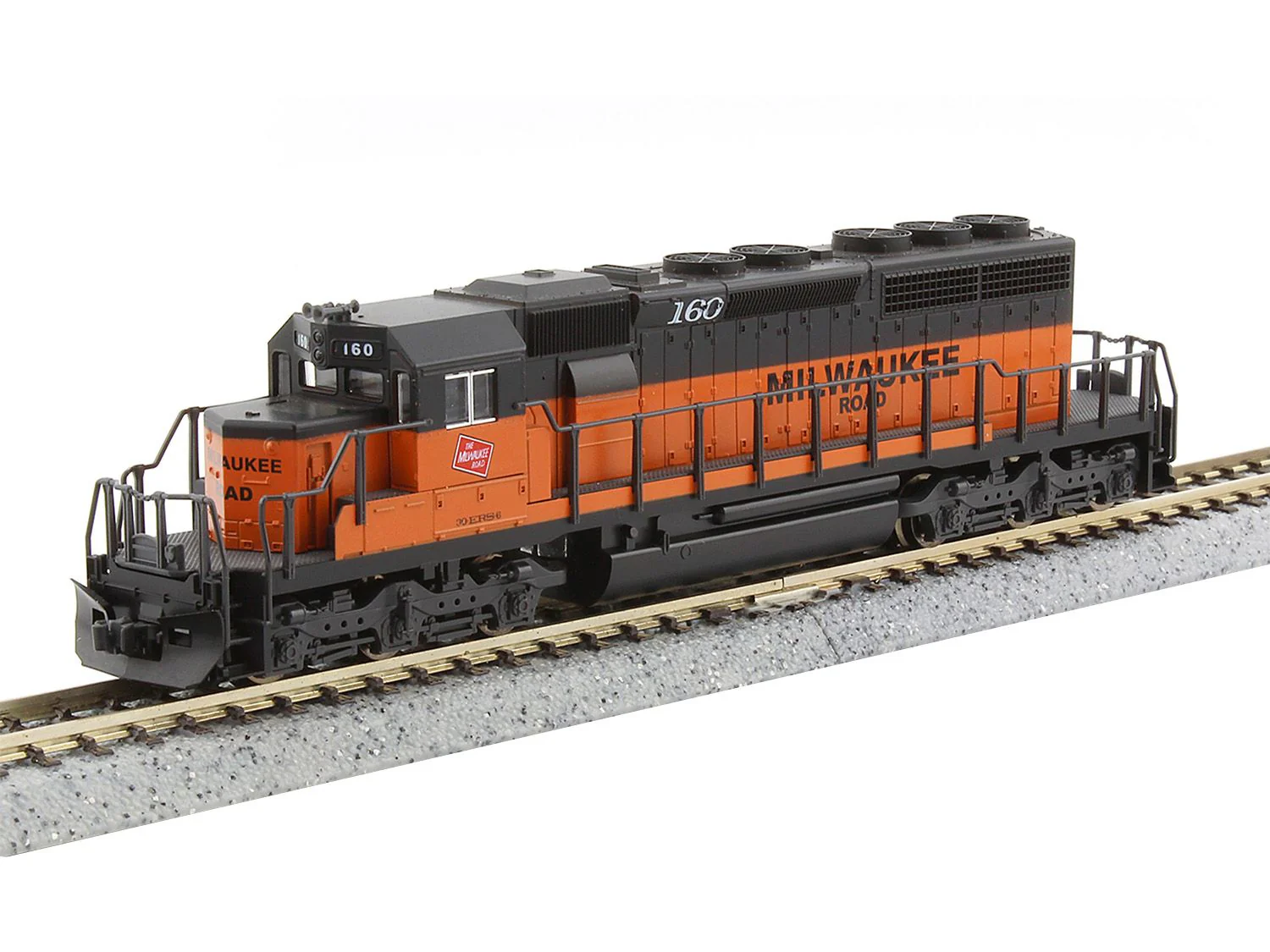 176-4825-DCC EMD SD40-2 (Early) Milwaukee Road 130 - DCC-Fitted