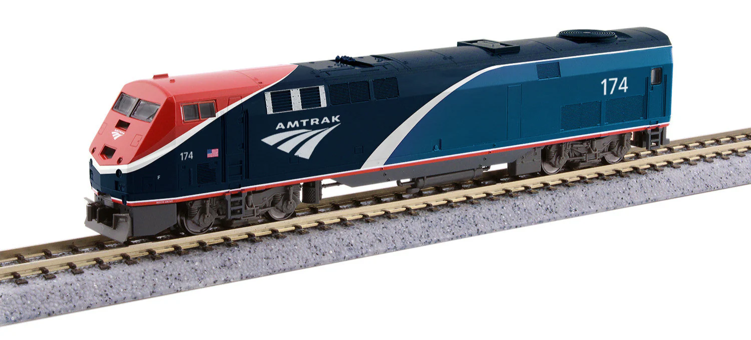 176-6041-DCC GE P42 Amtrak PhVII 174 Diesel Locomotive - DCC Fitted