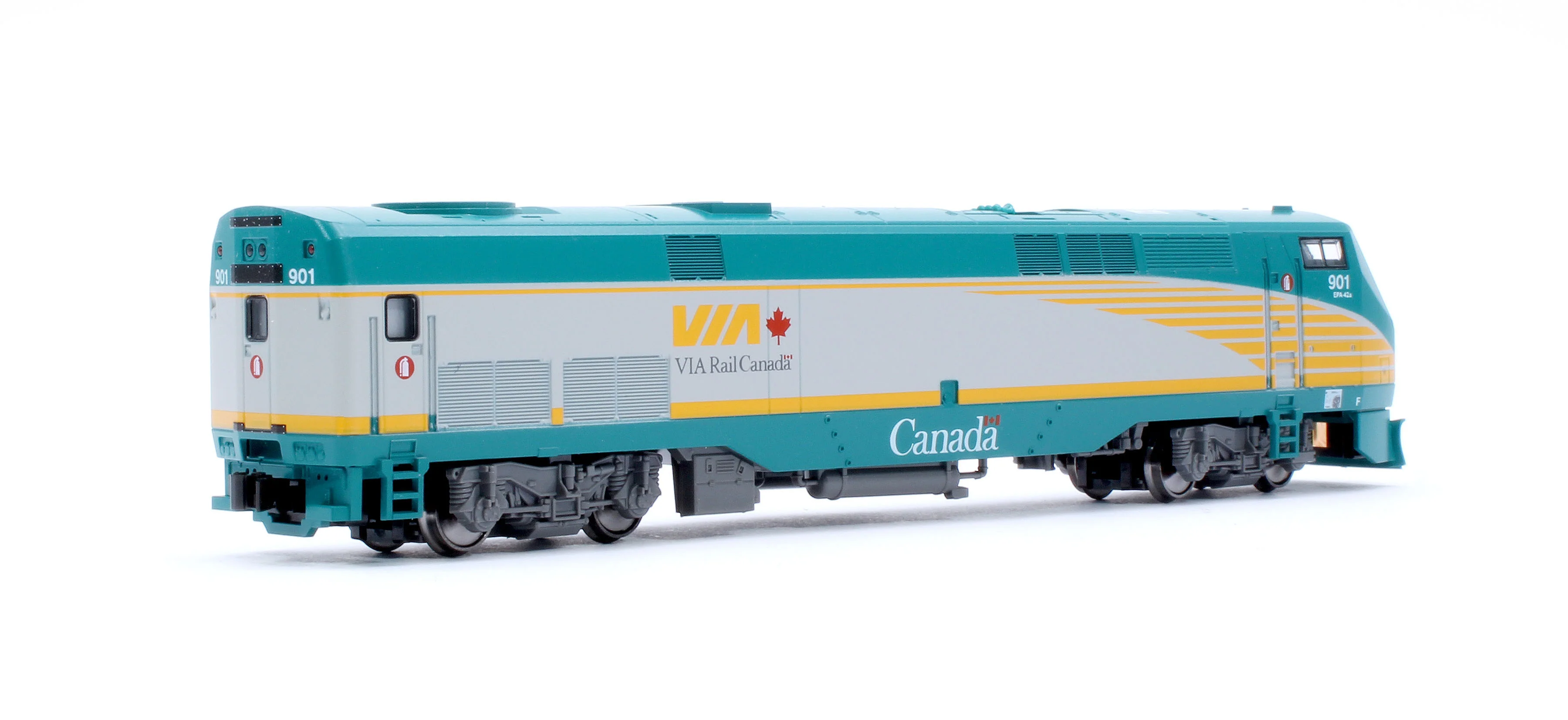 176-6042-DCC GE P42 VIA Rail 901 Diesel Locomotive - DCC Fitted - Image 3