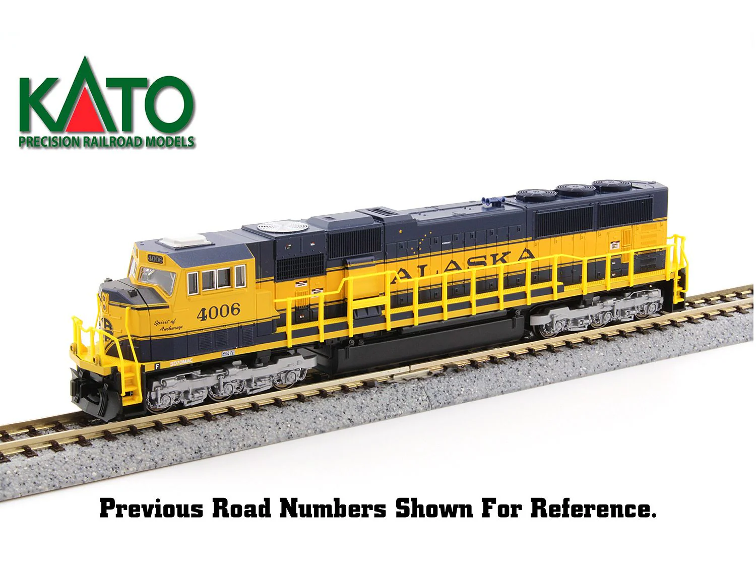 176-6411-S EMD SD70MAC Alaska Railroad 4015 - DCC-Sound
