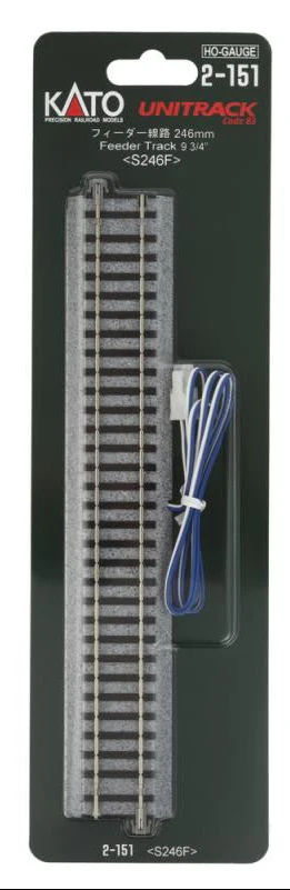 2-151 Unitrack (S246F) Straight Feeder Track 246mm - Image 4