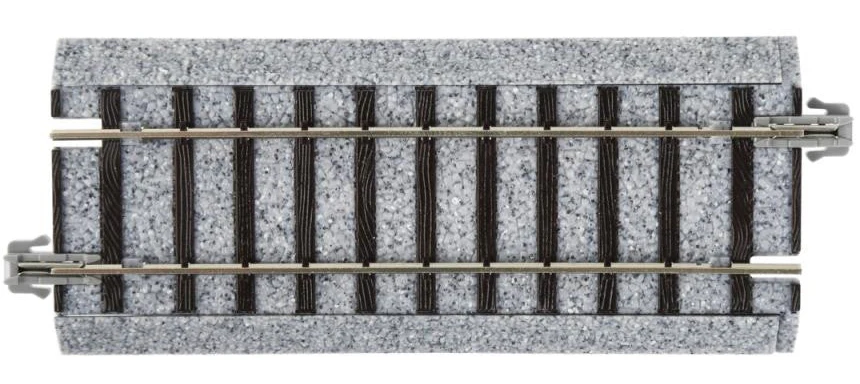 2-192 Unitrack (S97) Turnout Auxiliary Straight Track 97mm 4pcs - Image 3