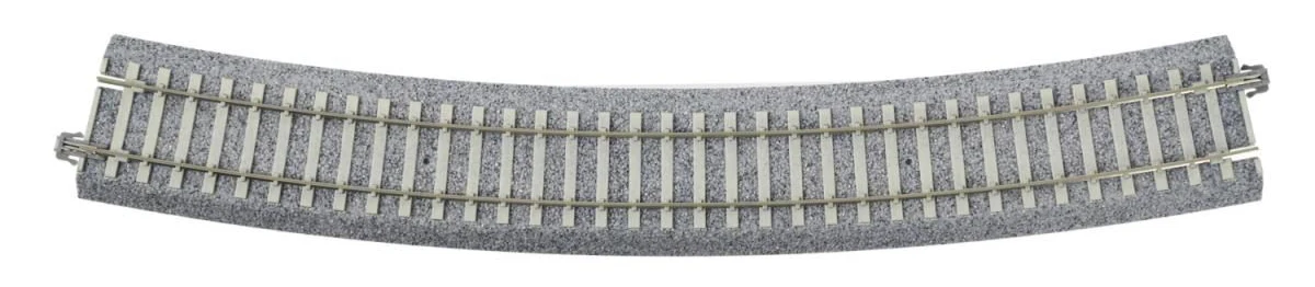 2-241 Unitrack (R730-22.5PC) CS Curved Track 22.5 Degree 4pcs - Image 2