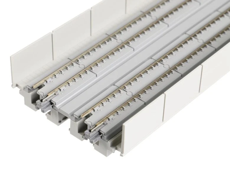 20-411 Kato 20-411 Pre-Cast Concrete Double Elevated Track 186mm Straight (2) - Image 3