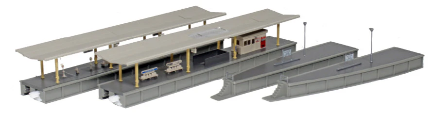 23-170 Unitrack Island Platform Set (Pre-Built)