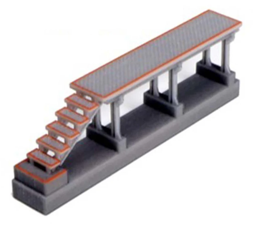 23-320 Elevated Walkway Stairs on Single Side (Pre-Built)