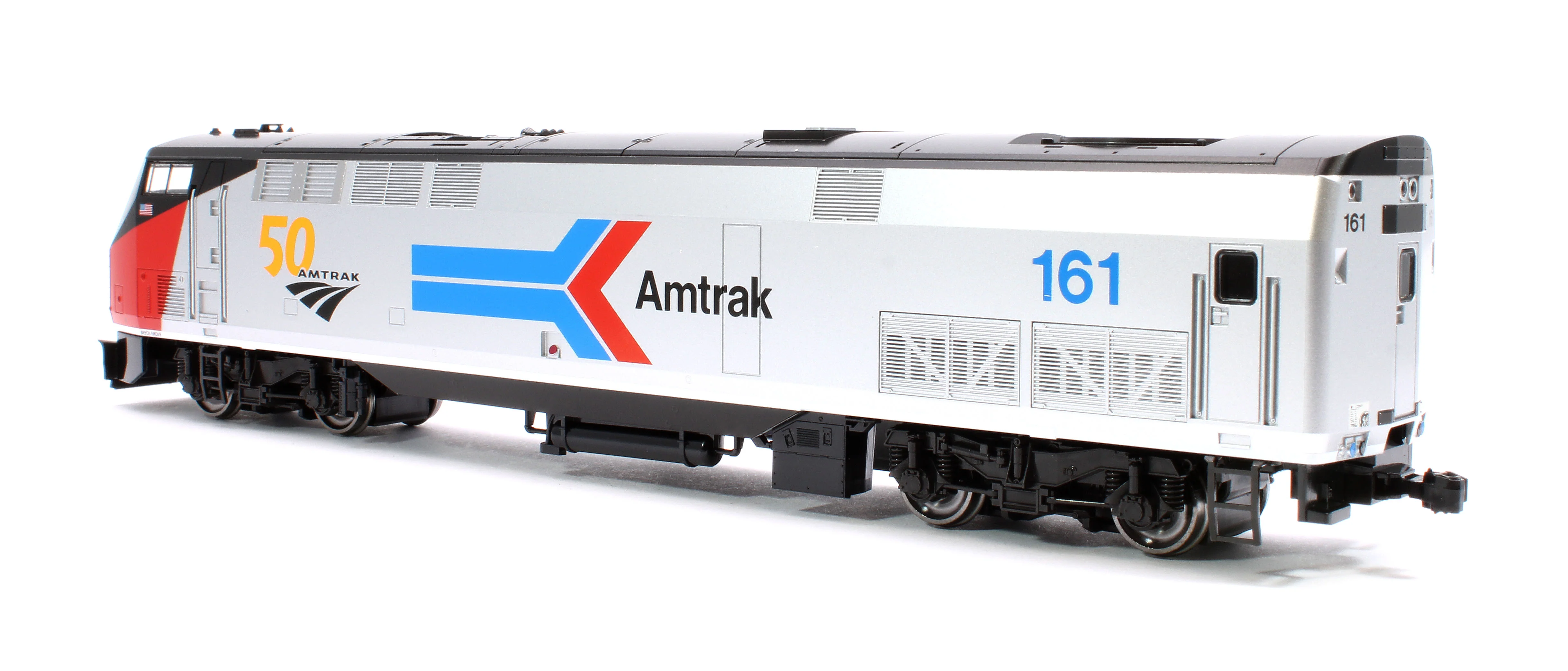 37-6114 P42 Genesis Amtrak 161 W/Anniversary Logo PhI Diesel Locomotive - Image 2