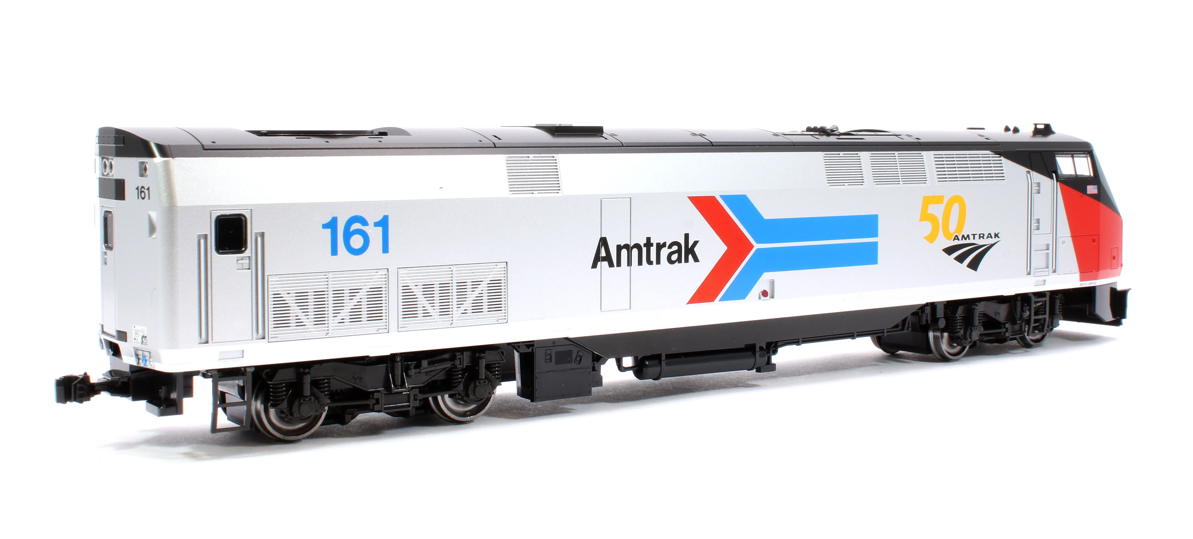 37-6114 P42 Genesis Amtrak 161 W/Anniversary Logo PhI Diesel Locomotive - Image 3
