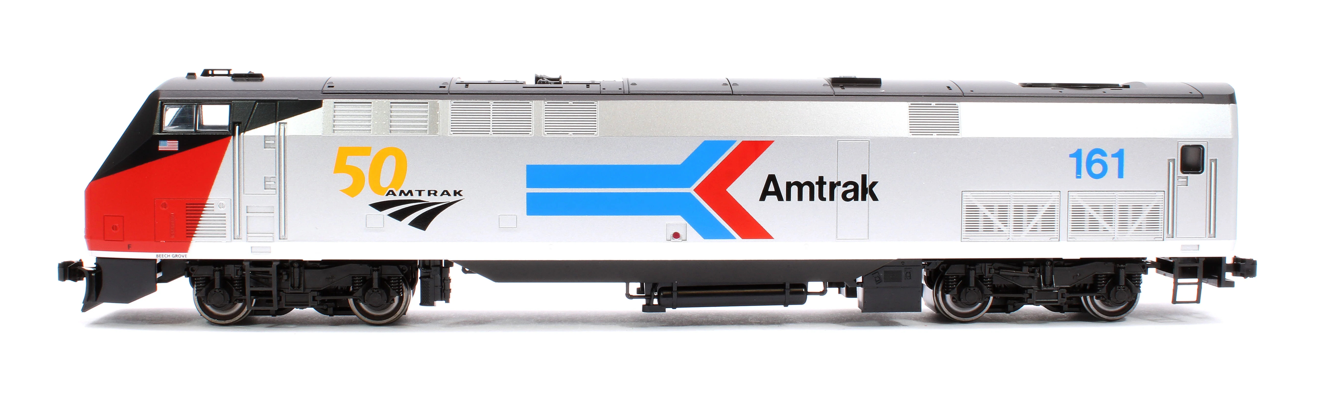37-6114 P42 Genesis Amtrak 161 W/Anniversary Logo PhI Diesel Locomotive - Image 5