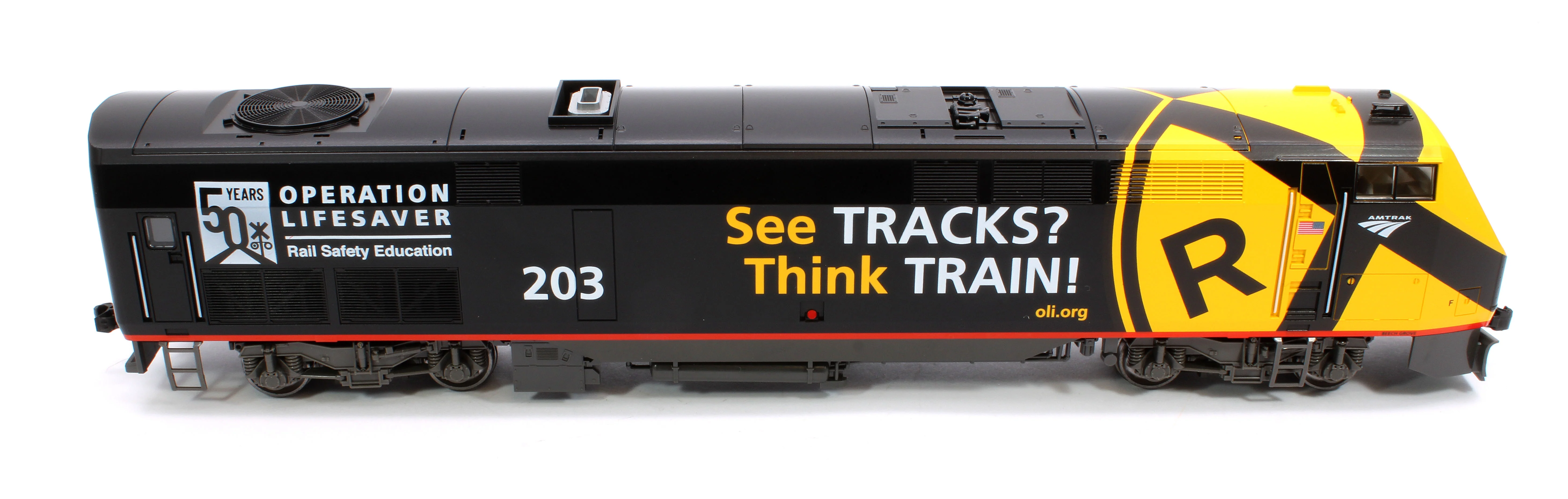 37-6119-LS P42 Genesis Amtrak 'Operation Lifesaver' No.203 - DCC-Sound - Image 9