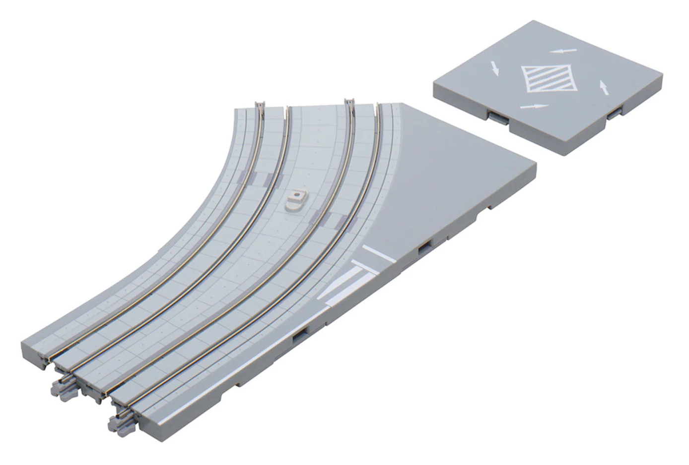 40-103 Unitram Street Curved Track R180 45 Degree Left