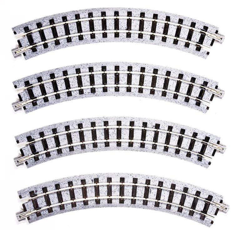 52-220 Unitrack Narrow Gauge Curved Track 183mm Radius 4pc