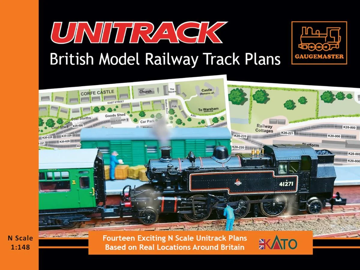 KUNIBOOK Unitrack British Model Railway Track Plans Book