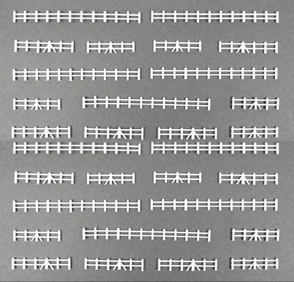 GMKD45 White Farm Rail Fencing 86mm x10 Lengths