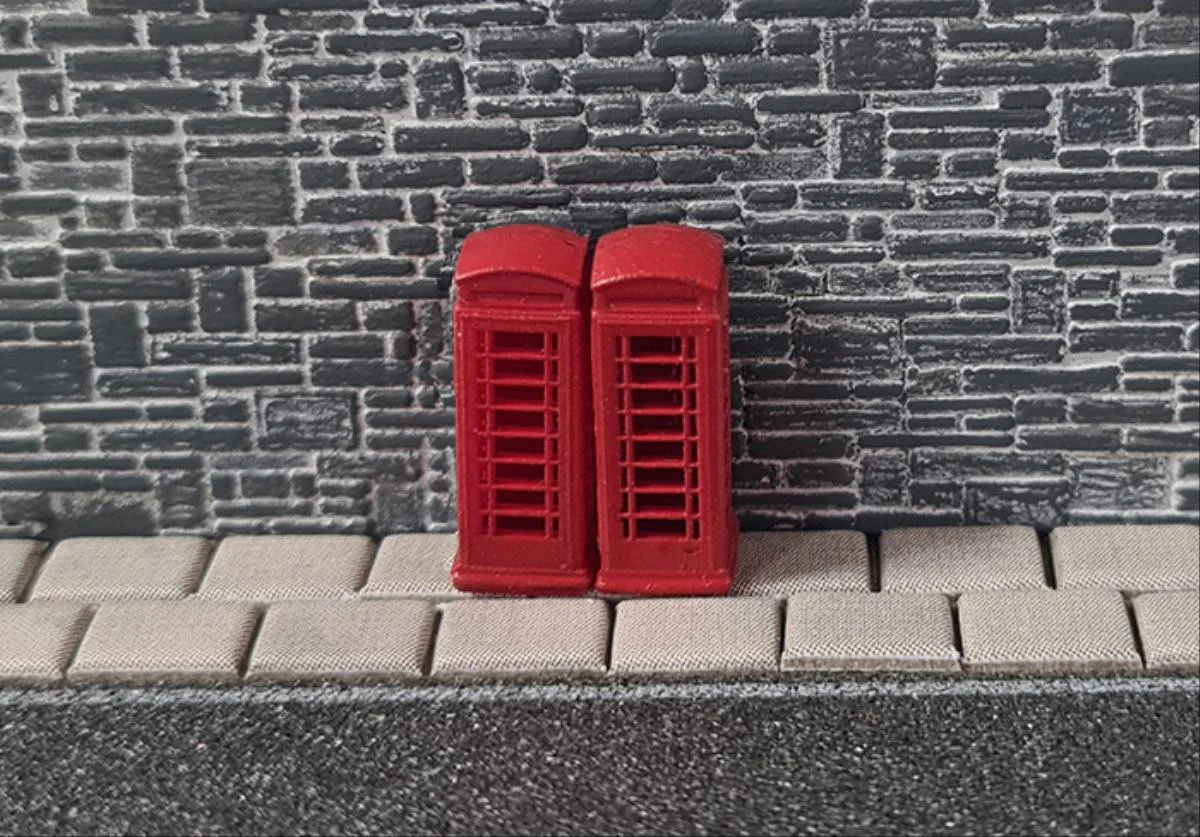 GMKD77 Telephone Boxes 2pcs (Pre-Built) - Image 2