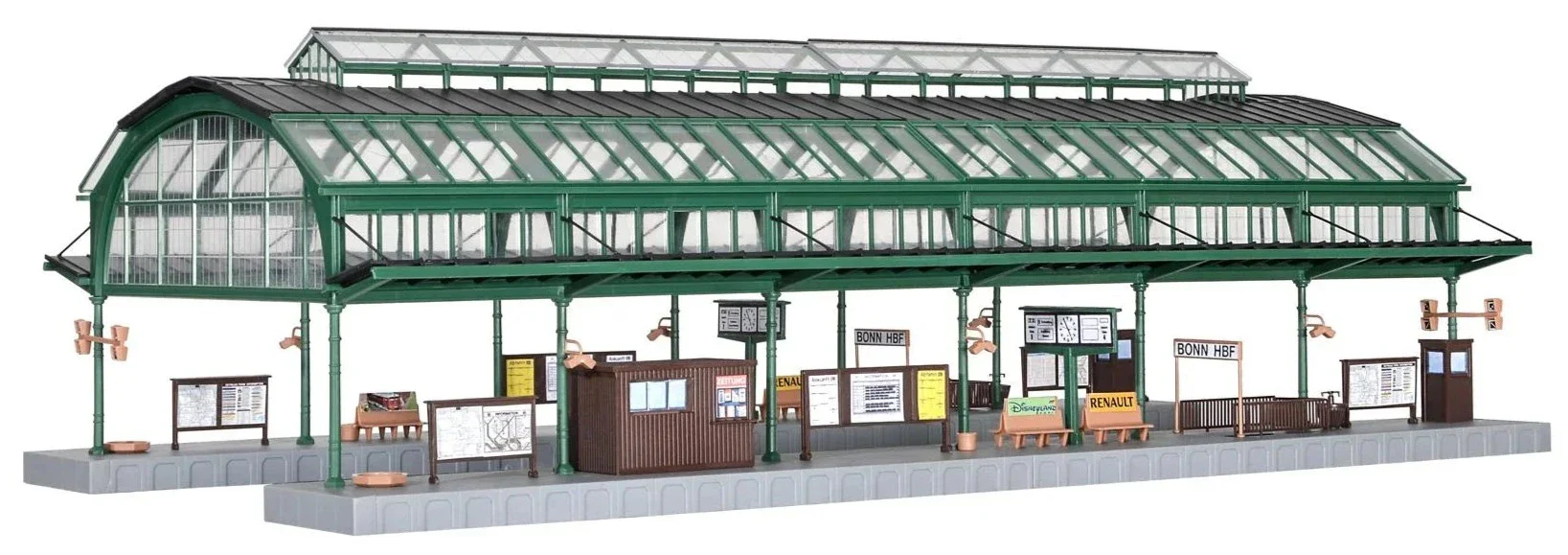 39565 Train Platform Bonn Model Kit