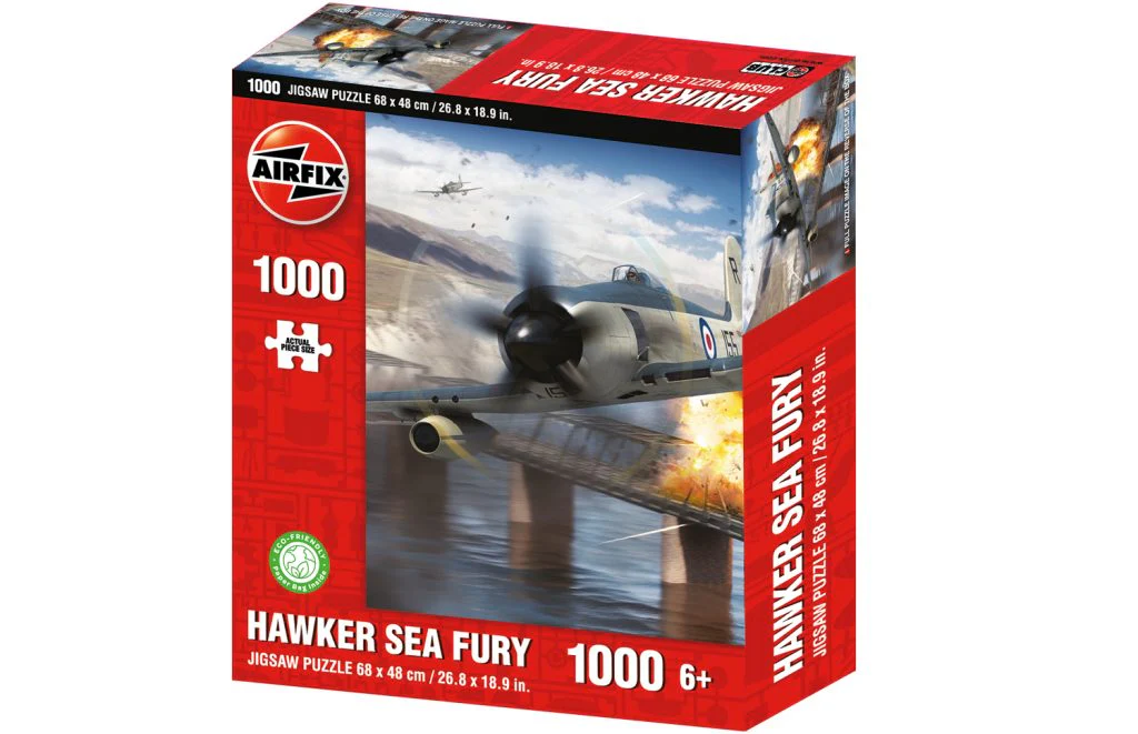 AX0001 Airfix Hawker Sea Fury 1000 Piece Jigsaw Puzzle