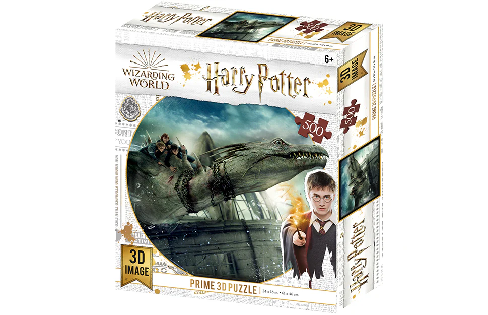 HP32510 Harry Potter 'Norbert' 500 Piece 3D Jigsaw Puzzle