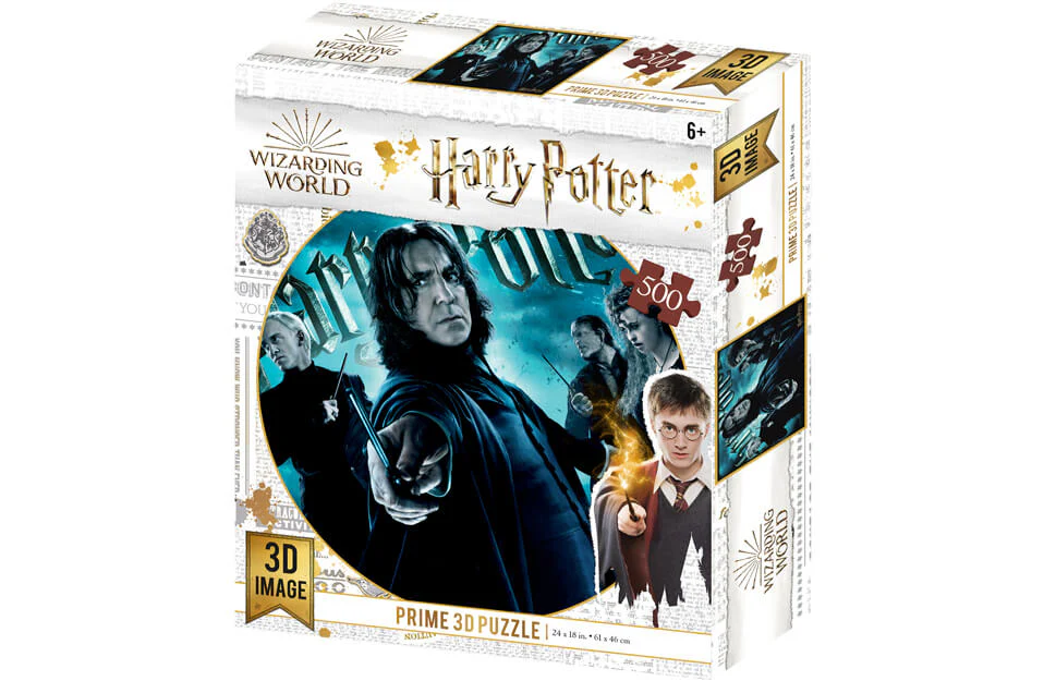 HP32555 Harry Potter 'Slytherin' 500 Piece 3D Jigsaw Puzzle
