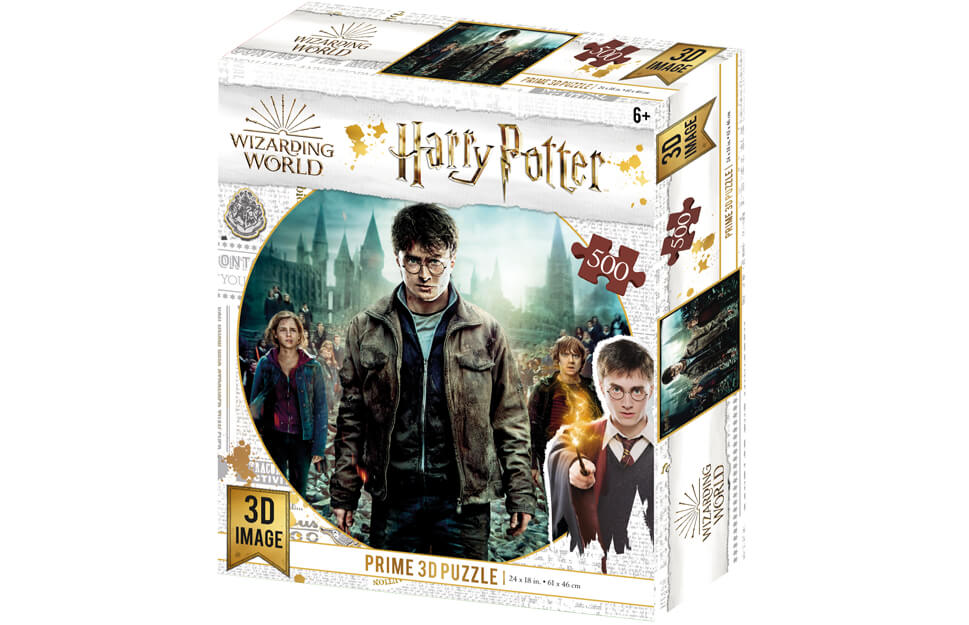 HP32559 Harry Potter 500 Piece 3D Jigsaw Puzzle